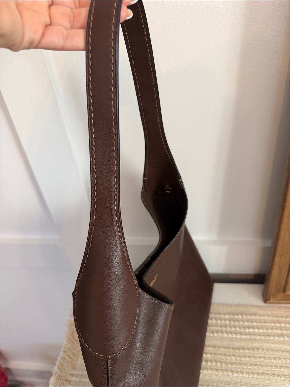 COACH brooklyn 34 maple Brown Leather Shoulder Bag - Picture 2 of 4